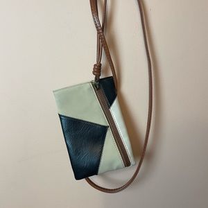 Universal Thread Tri-Color Patchwork Bag